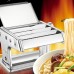 Zyradex Sturdy Hand-Operated Pasta Maker - Adjustable Rollers, Easy to Clean, Perfect for Homemade Pasta, Compact and Efficient Design