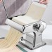 Zyradex Sturdy Hand-Operated Pasta Maker - Adjustable Rollers, Easy to Clean, Perfect for Homemade Pasta, Compact and Efficient Design