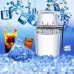 Zyradex Non-Electric Ice Crusher - Durable Stainless Steel Blades, Easy to Operate, Perfect for Home Use, Compact Design, Ideal for Frozen Treats